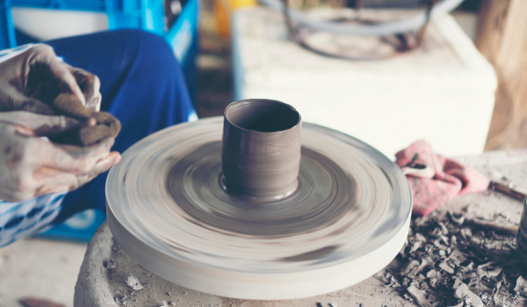 Where Did the Potter’s Wheel First Develop?
