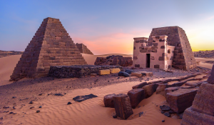 Pyramids-of-Meroe-Sudan