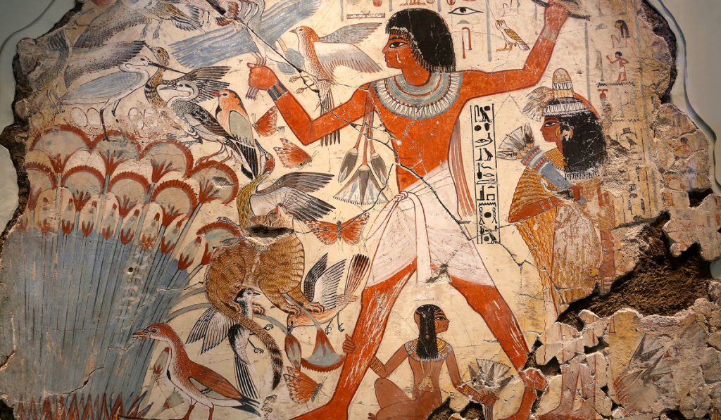 10 Interesting Ancient Egyptian Clothing Facts To Know The   Ancient Egyptian Painting Ss220502 1024x597 